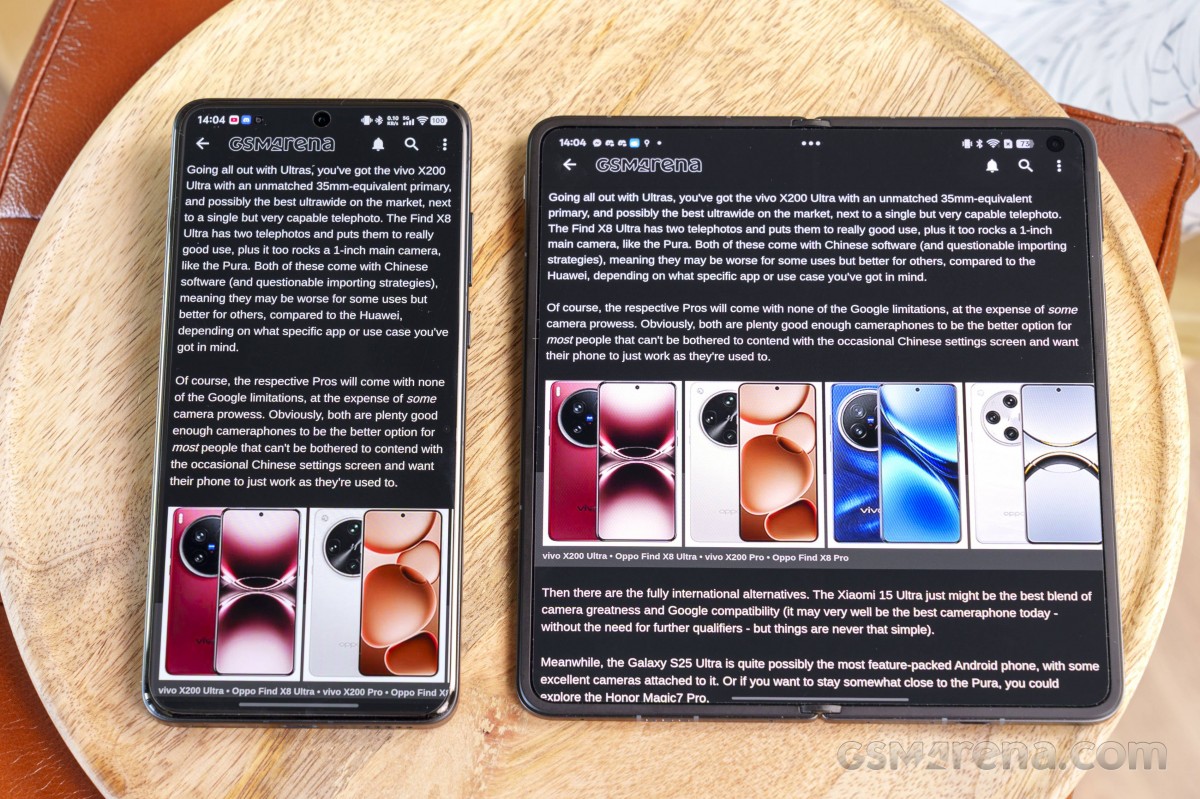 Camera vs foldable flagship: you can’t have both