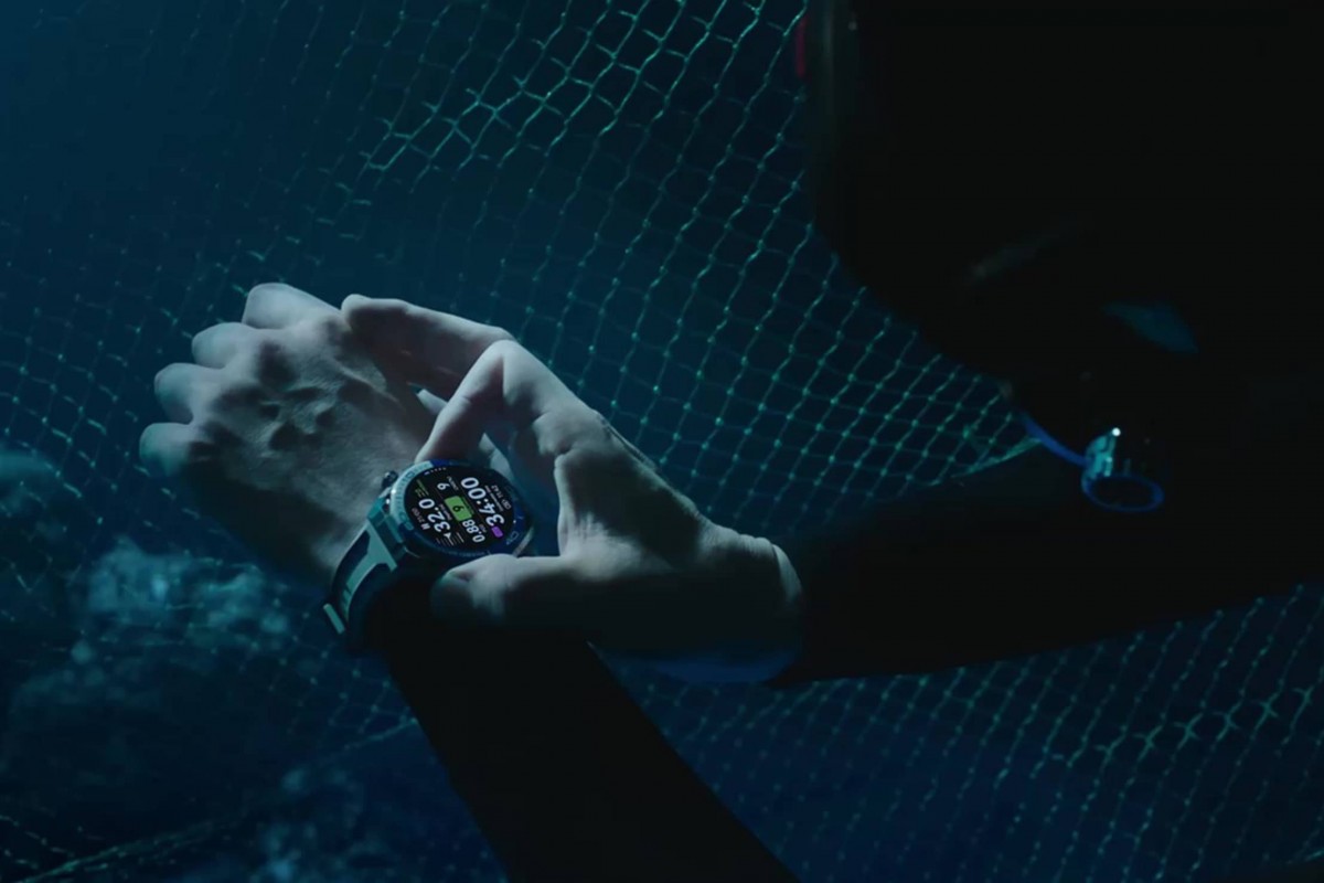 Huawei Watch Ultimate 2 is 150m dive-proof and debuts underwater sonar-based communication