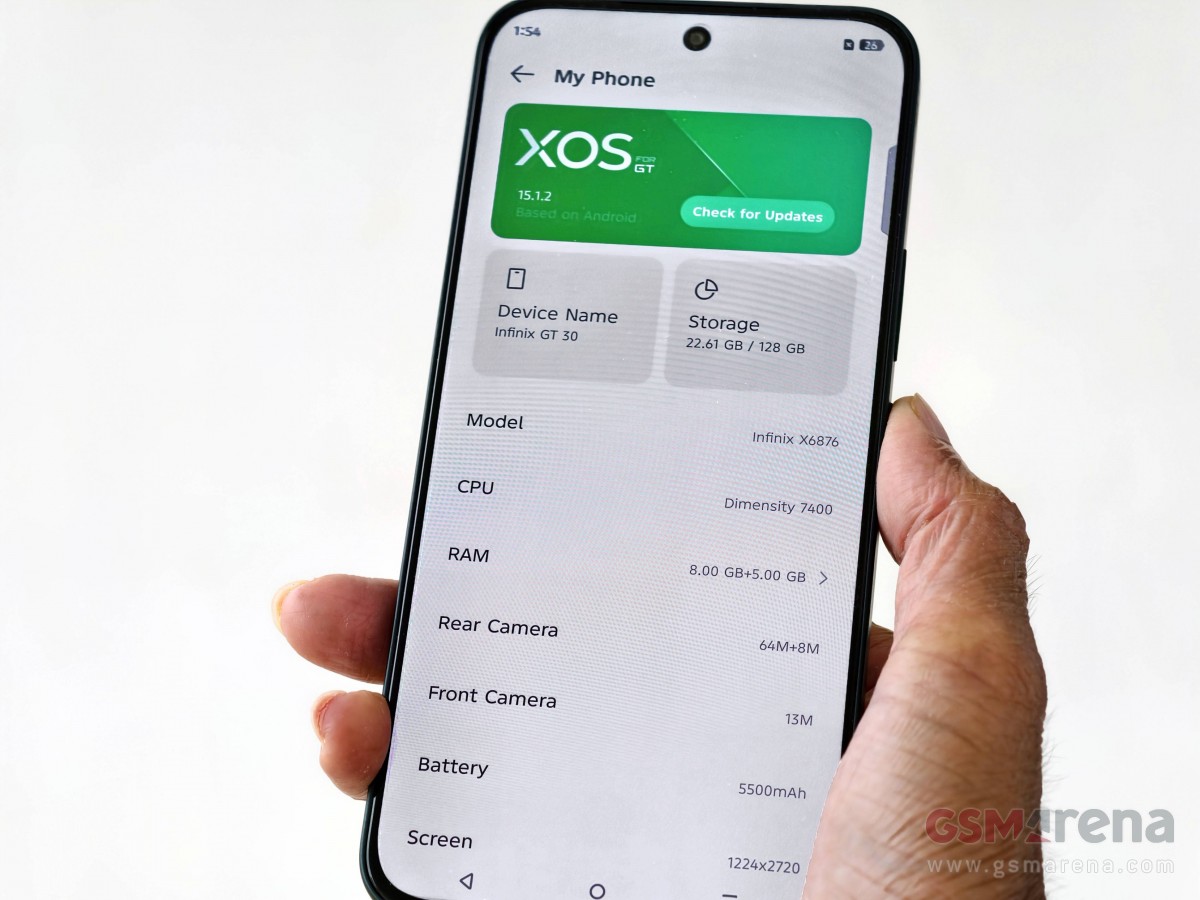 Infinix GT 30 hands-on