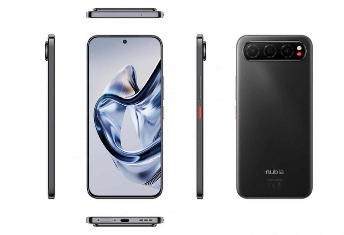 nubia Air announced with slim and light body, IP69K rating