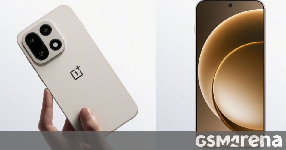 OnePlus 15's Sand Storm color and front design officially revealed