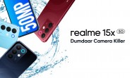 Realme 15x arrives with a 144Hz screen, an 'IP69 Pro' rating, and a 7,000 mAh battery