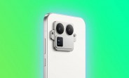 Realme GT 8 Pro pictured, its camera island looks like a robot's face
