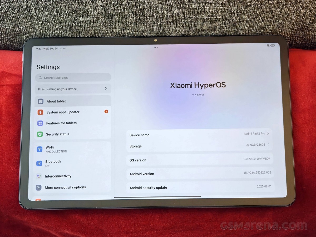 Redmi Pad 2 Pro hands-on