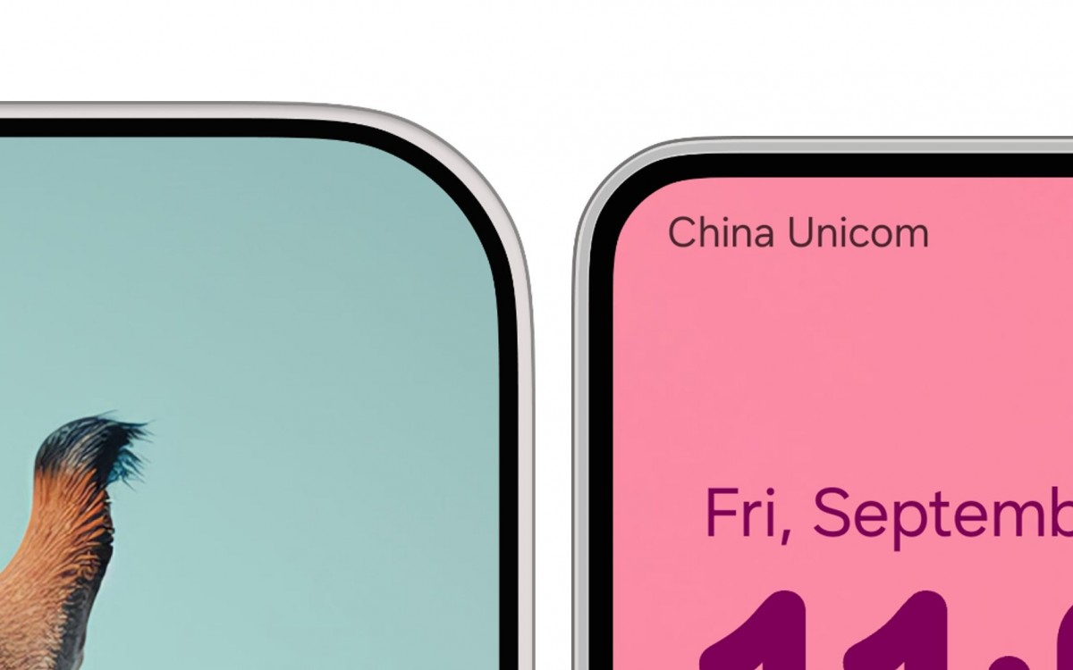 Samsung Galaxy S26 Pro, S26 Edge, and Xiaomi 16 Pro's bezels compared