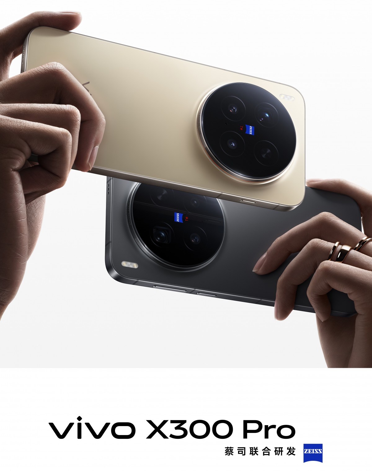 vivo X300 and X300 Pro back design and colors revealed