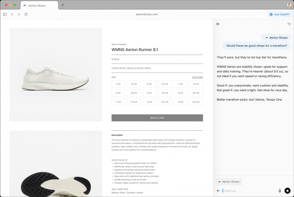 ChatGPT Atlas is OpenAI's take on a web browser 