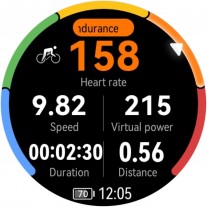 Outdoor cycling session on Watch GT 6 Pro