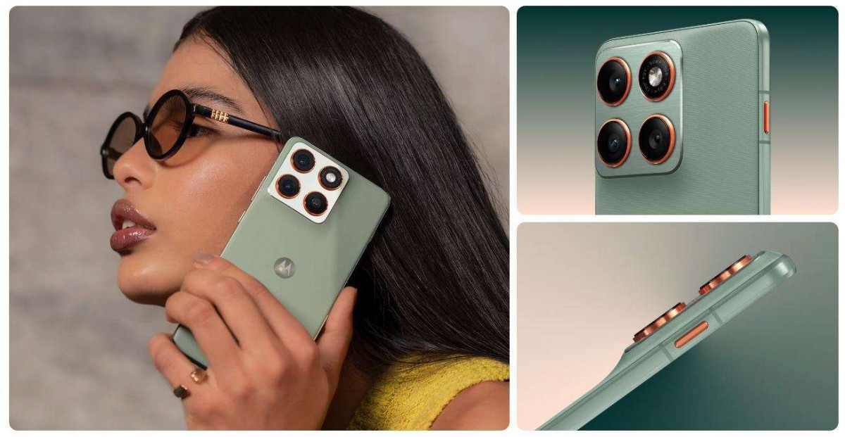 Motorola lists Edge 70 along with its full specs on its official website