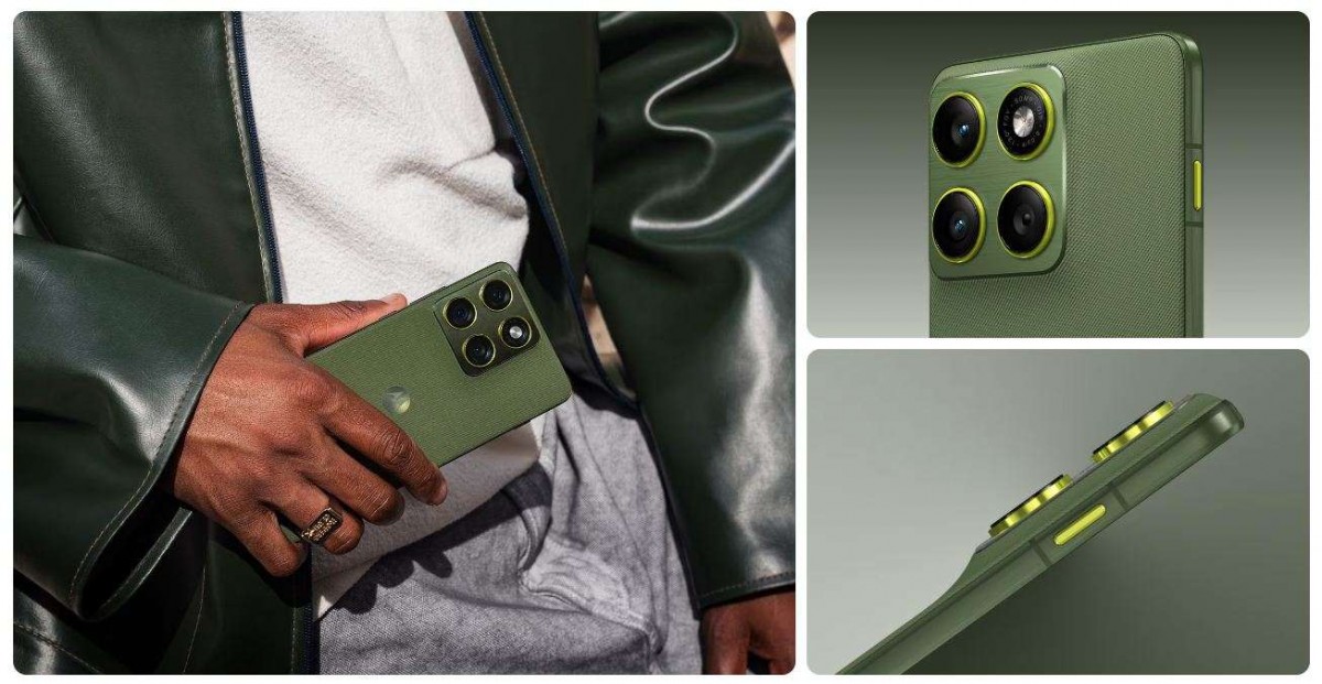 Motorola lists Edge 70 along with its full specs on its official website