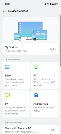 Connectivity options