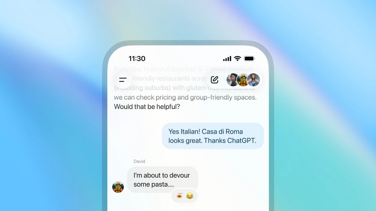 Image 3 for ChatGPT Group Chats Rolling Out Globally
