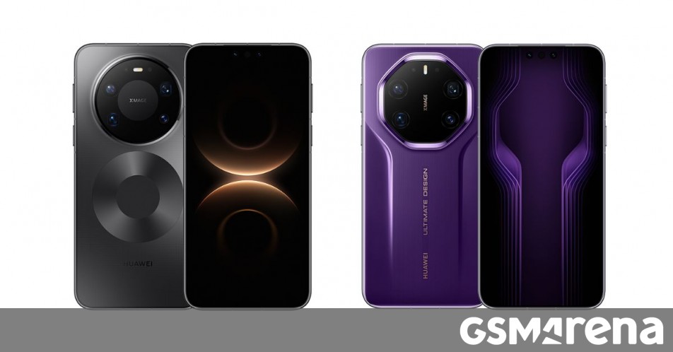Huawei Mate 80 Pro Max and Mate 80 RS debut with dual telephoto