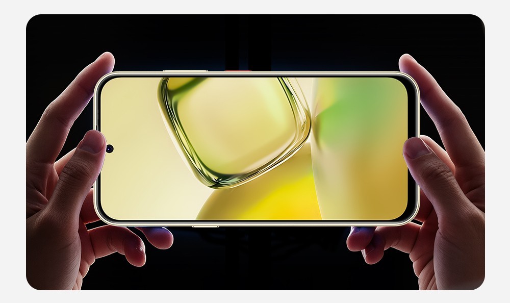 The nubia V80 Design has a 6.75” 120Hz LCD