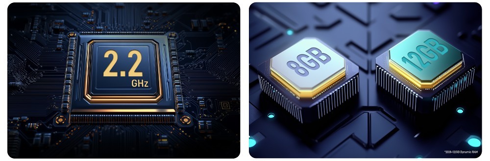 nubia V80 Design: 4/8GB RAM, 256GB storage