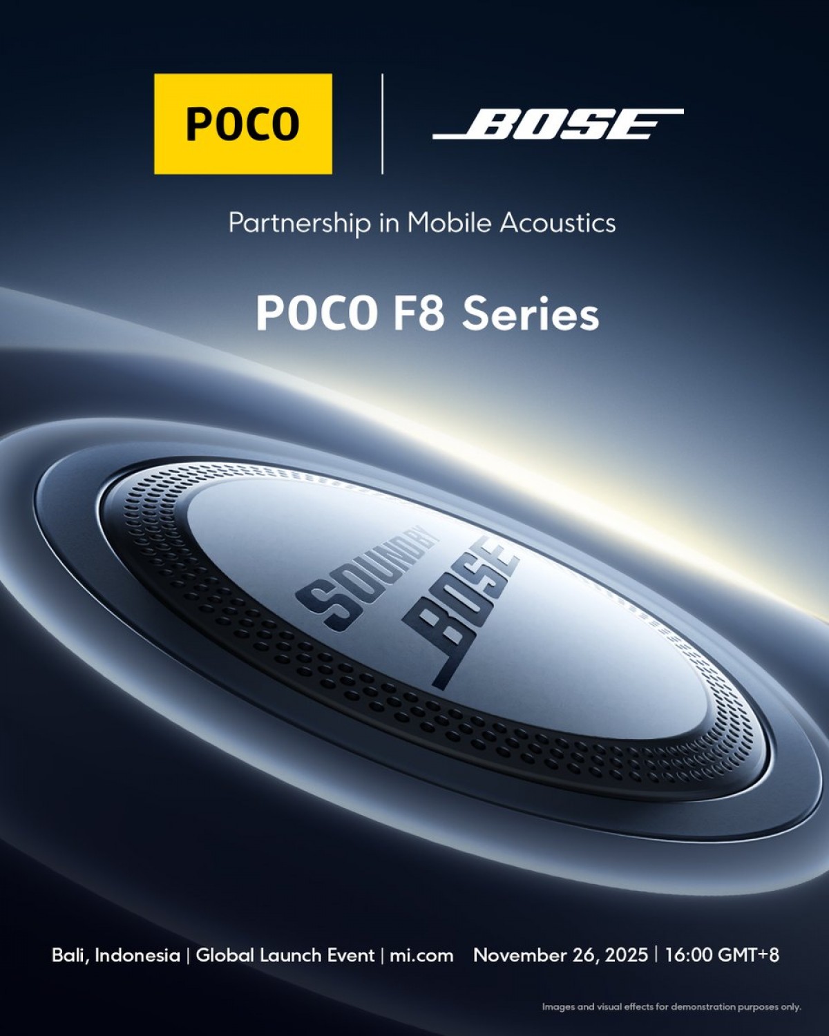 Poco F8 series to debut globally on November 26
