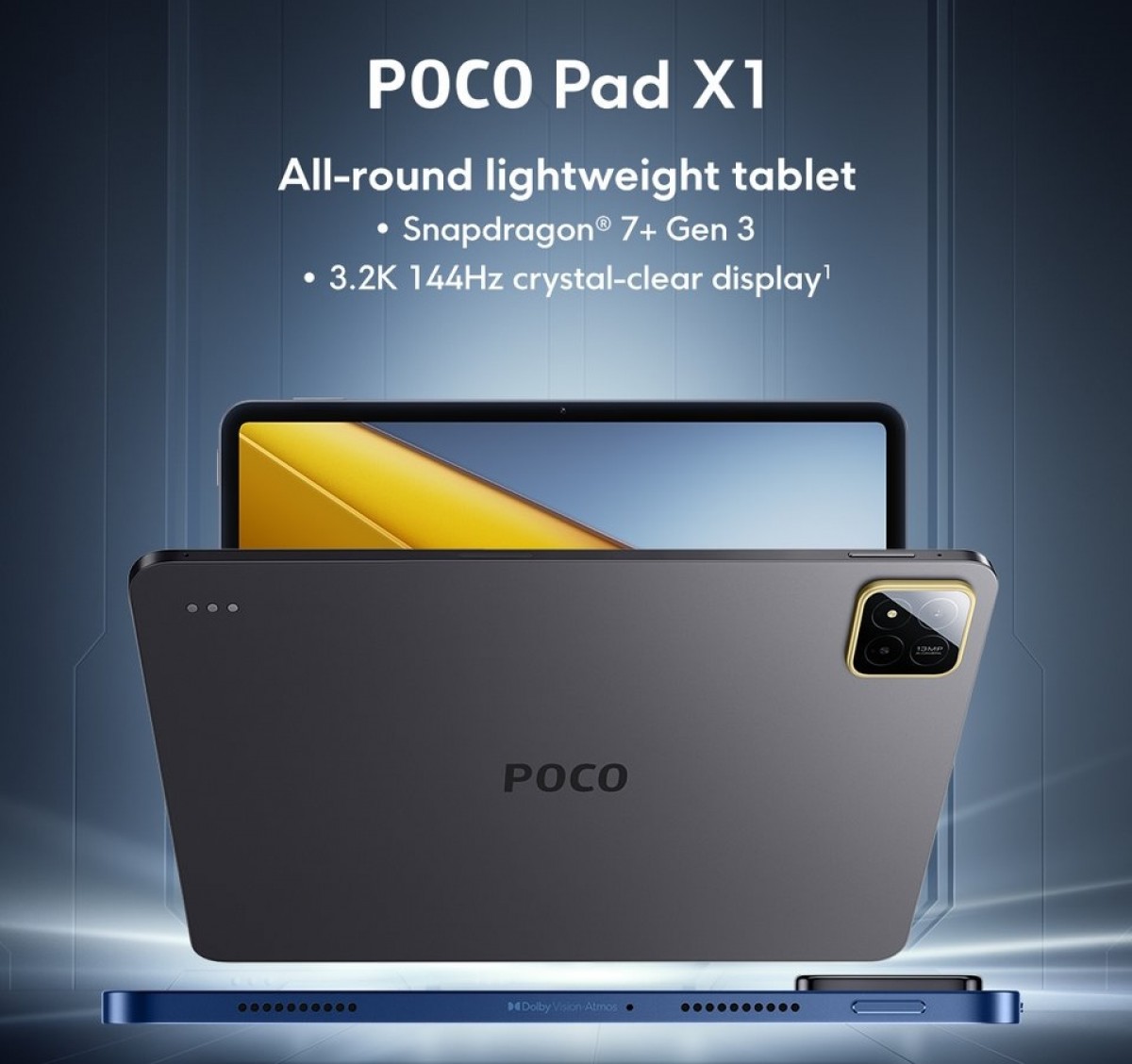 Poco Pad X1 to debut alongside F8 series