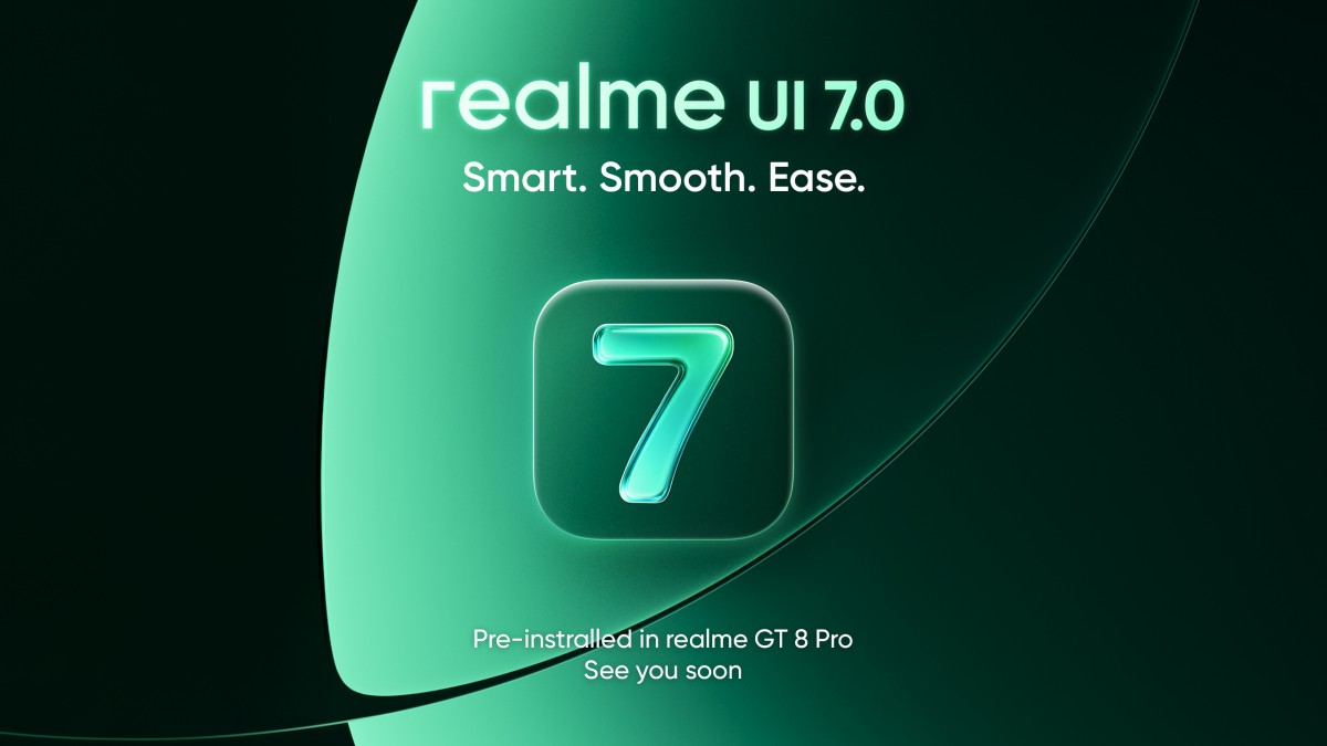 Realme UI 7.0 launches with Light Glass Design, iPhone and Apple Watch support