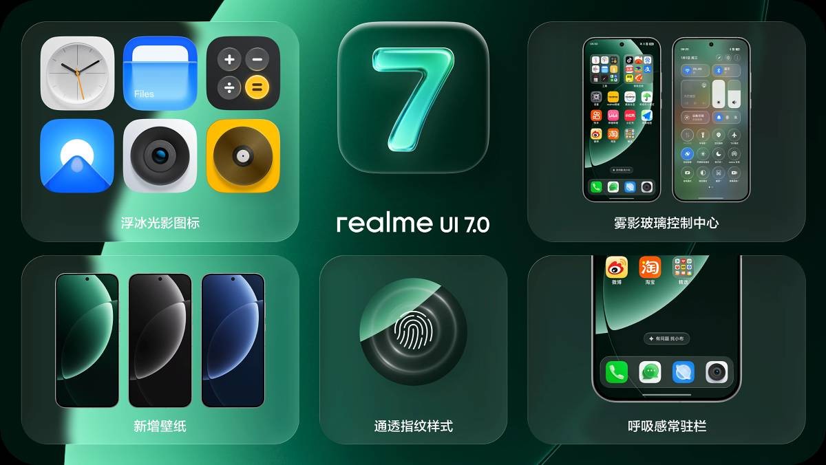 Realme UI 7.0 launches with Light Glass Design, iPhone and Apple Watch support