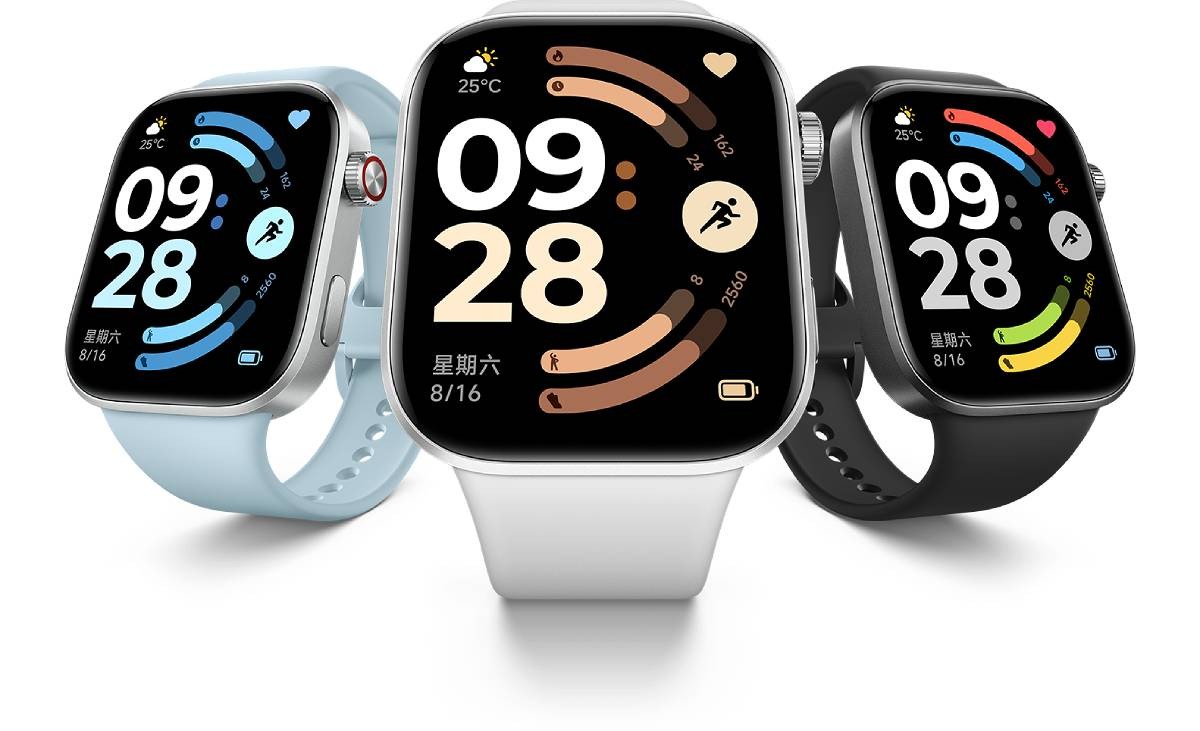 The new Redmi Watch 6 is thinner and has an extra button 