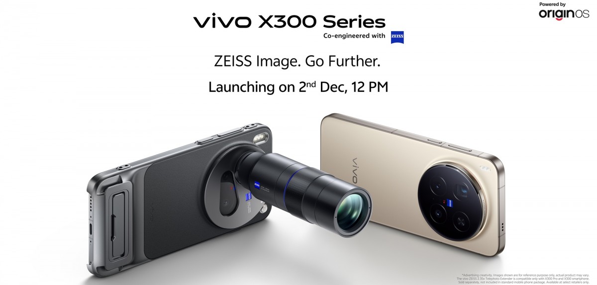 vivo X300 and X300 Pro's India launch date announced