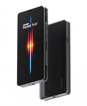 Ayaneo Pocket Play in black and white