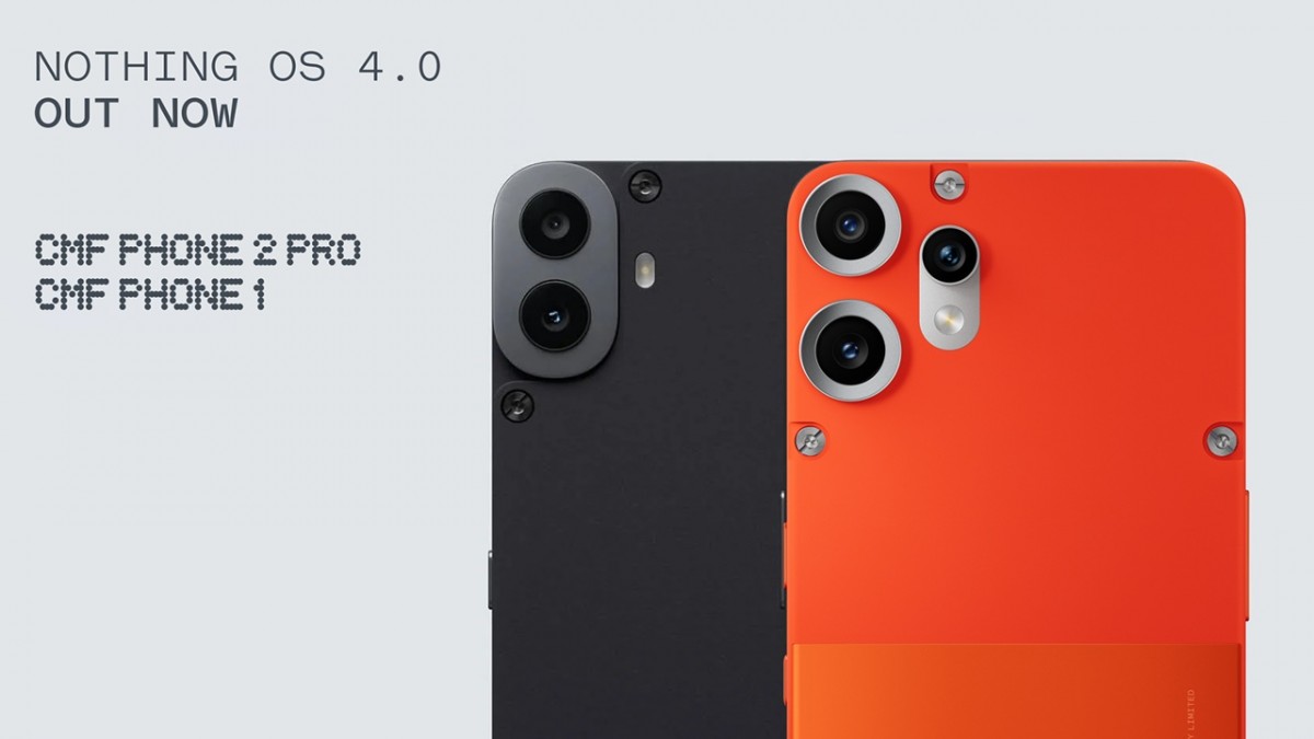 CMF Phone 1 is receiving Nothing OS 4.0 stable update, CMF Phone 2 