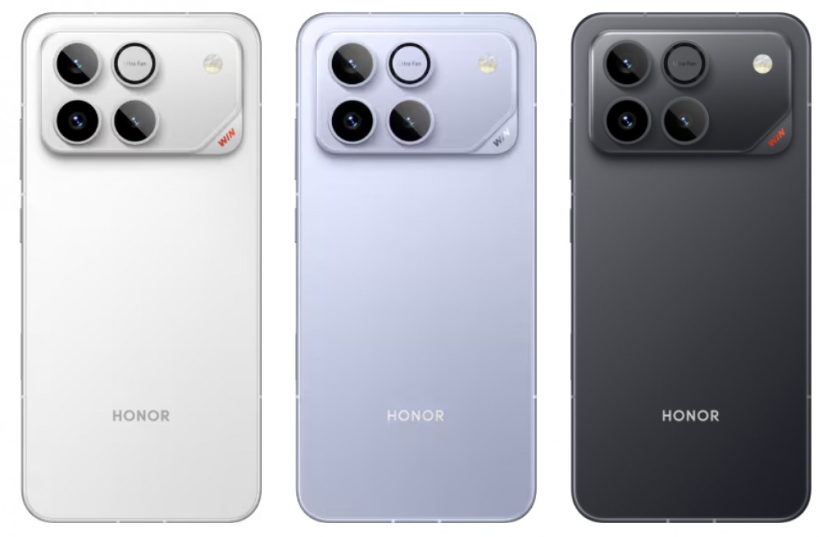 Honor Win and Win RT go official with 10,000mAh battery, active