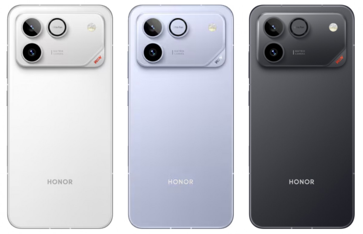 Honor Win and Win RT go official with 10,000mAh battery, active