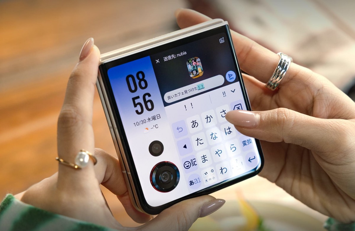 nubia Flip3 debuts with Dimensity 7400X, 4-inch cover screen