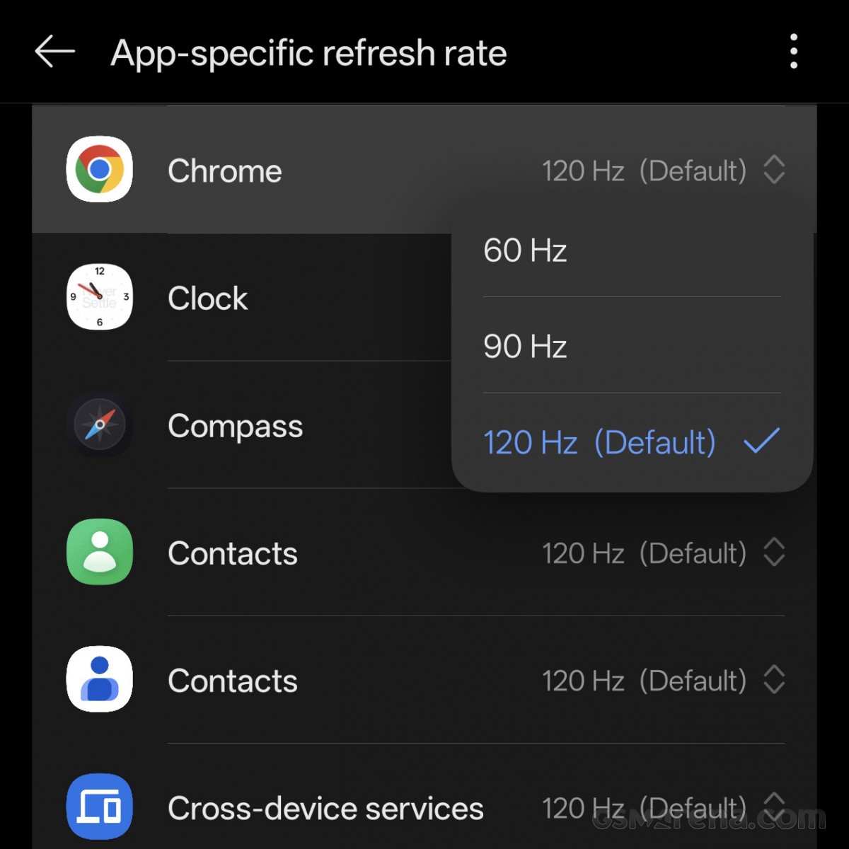 Why not just use this menu, OnePlus?