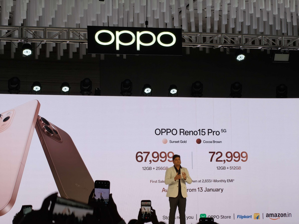 Oppo Reno15 series, Pad 5 and Enco Buds3 Pro+ officially launch in India, here are the prices