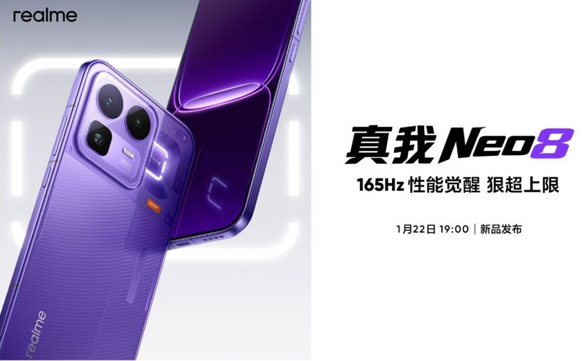 Realme Neo8 launch date has been revealed - GSMArena.com news