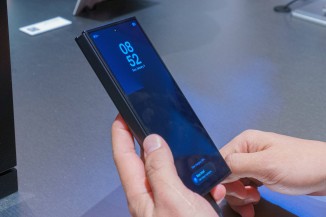 Using the TriFold when folded