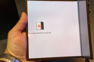 Don't fold it the wrong way, now