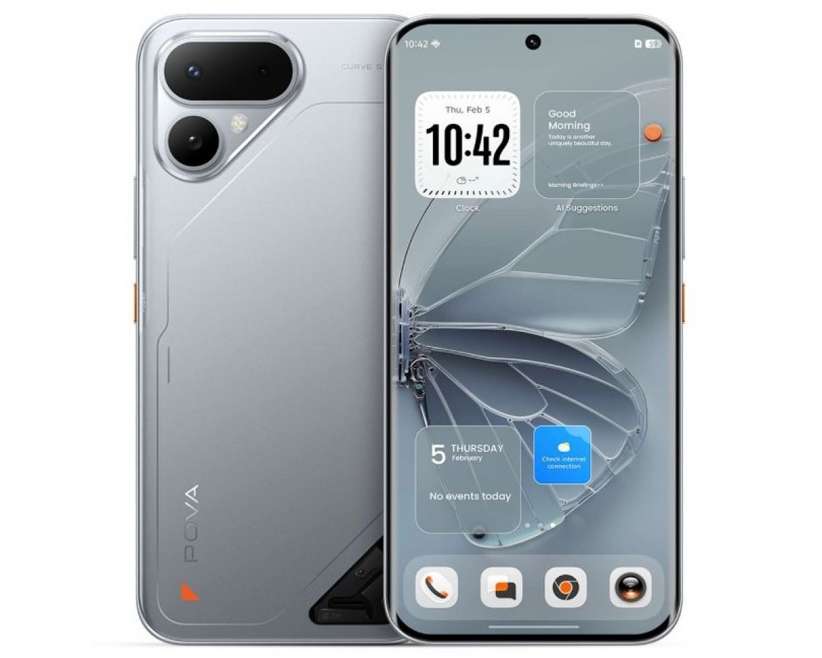 Tecno Pova Curve 2 debuts with 8,000mAh battery, 6.78" curved display - GSMArena.com news