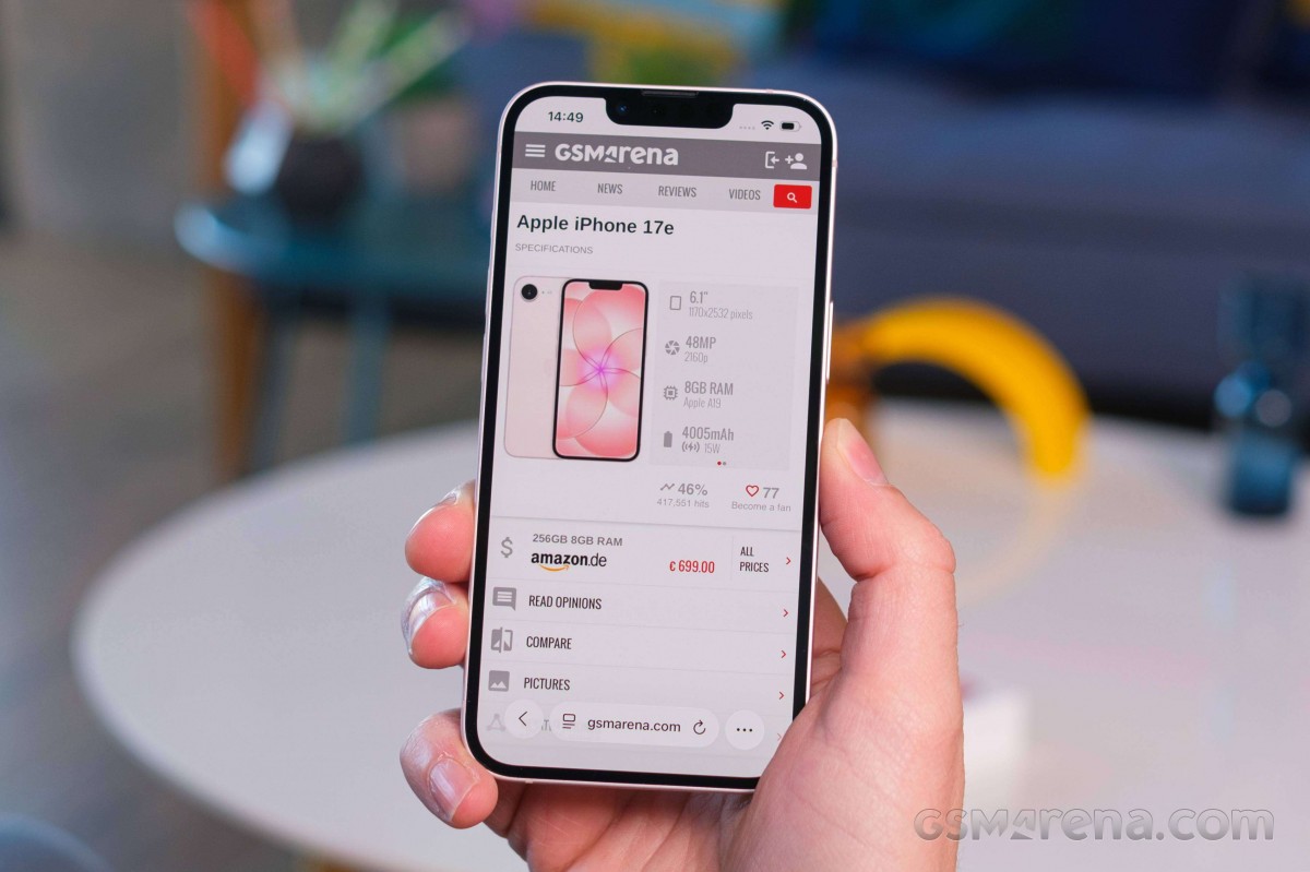 Apple iPhone 17e genel görünüm