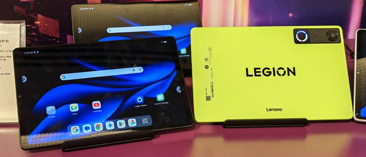 We go hands-on with the Lenovo Legion Tab gaming tablet and the