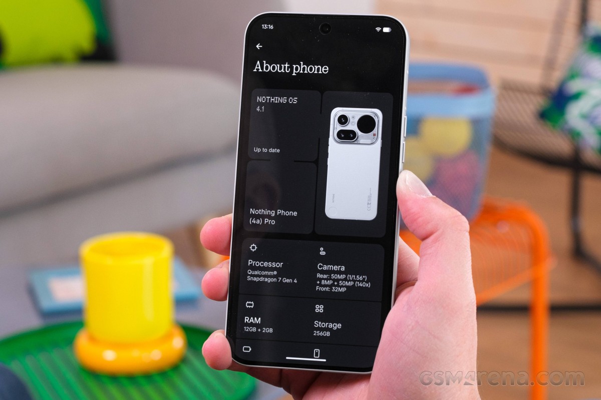 Nothing Phone 4a Pro ekran