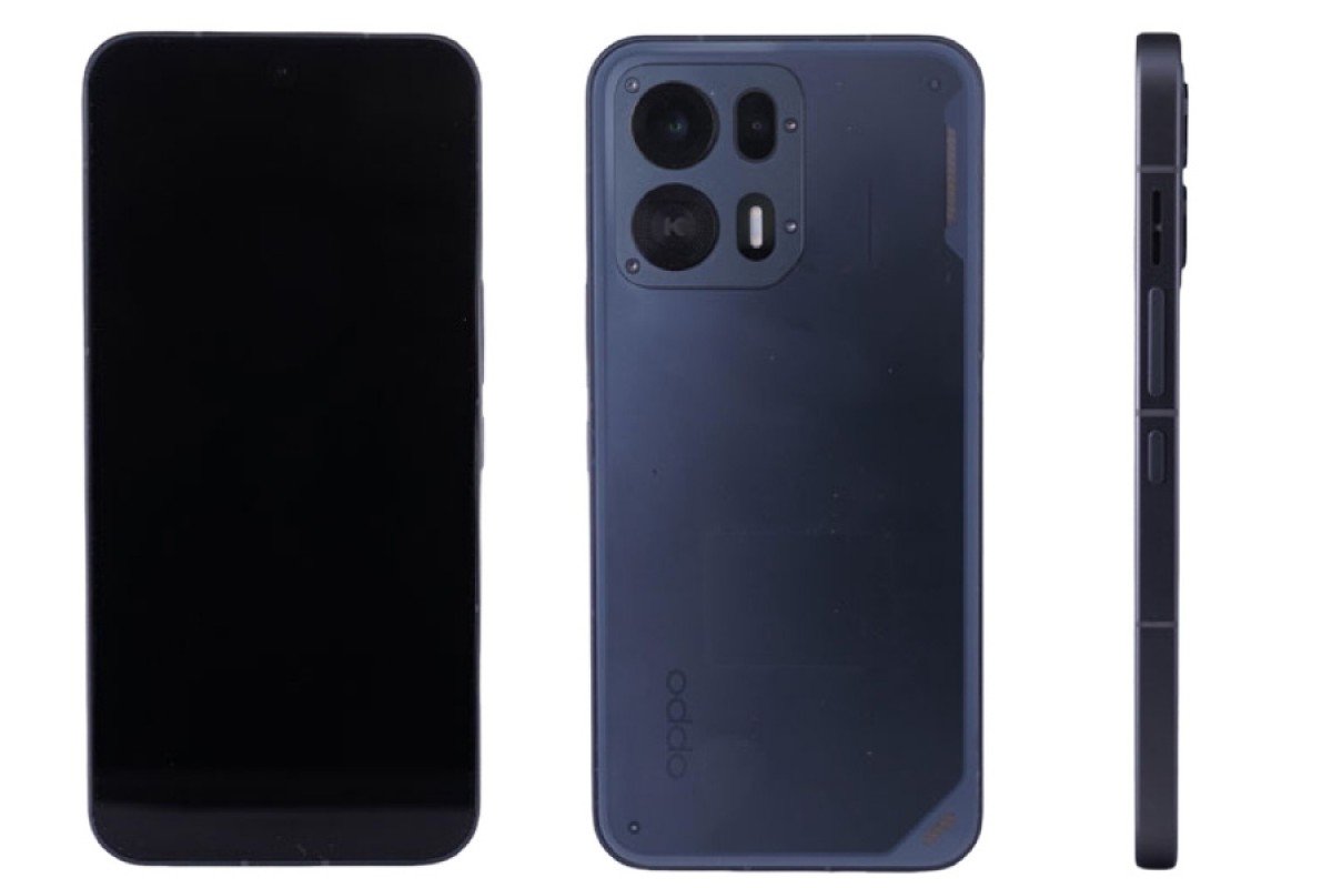 Oppo K14 Turbo tasarımı