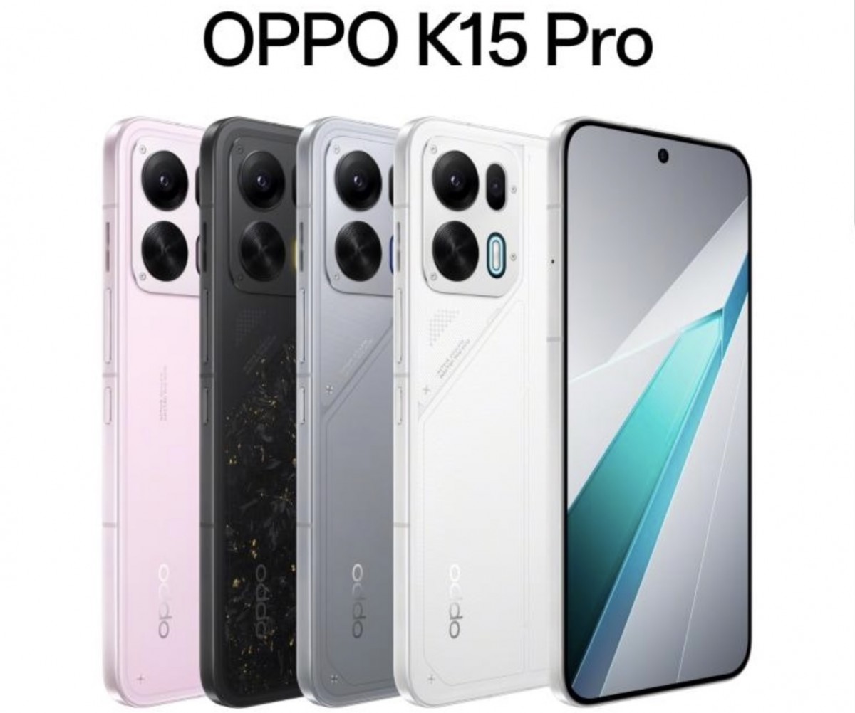 Oppo K15 Pro, K15 Pro+ specs revealed ahead of launch - GSMArena