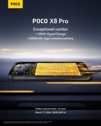 Poco X8 Pro Max batarya kapasitesi