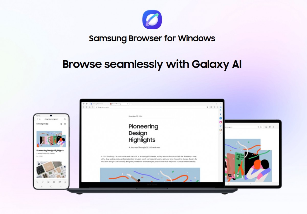 Samsung Tarayıcı Windows sürümü