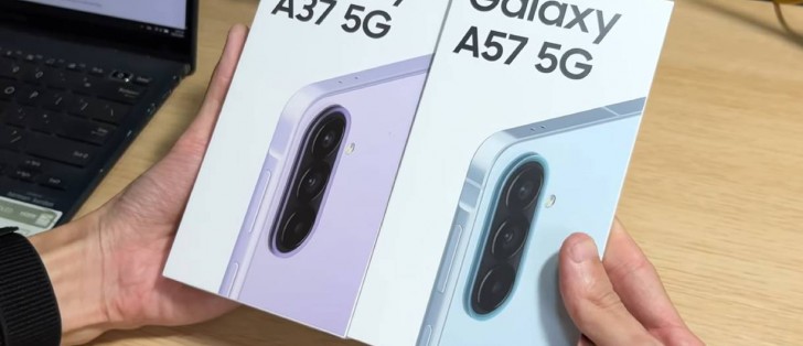 Samsung Galaxy A37 ve A57 kutu açılımı
