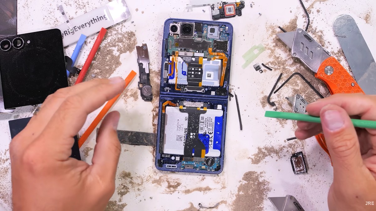 Samsung Galaxy Z Flip8 batarya hücreleri