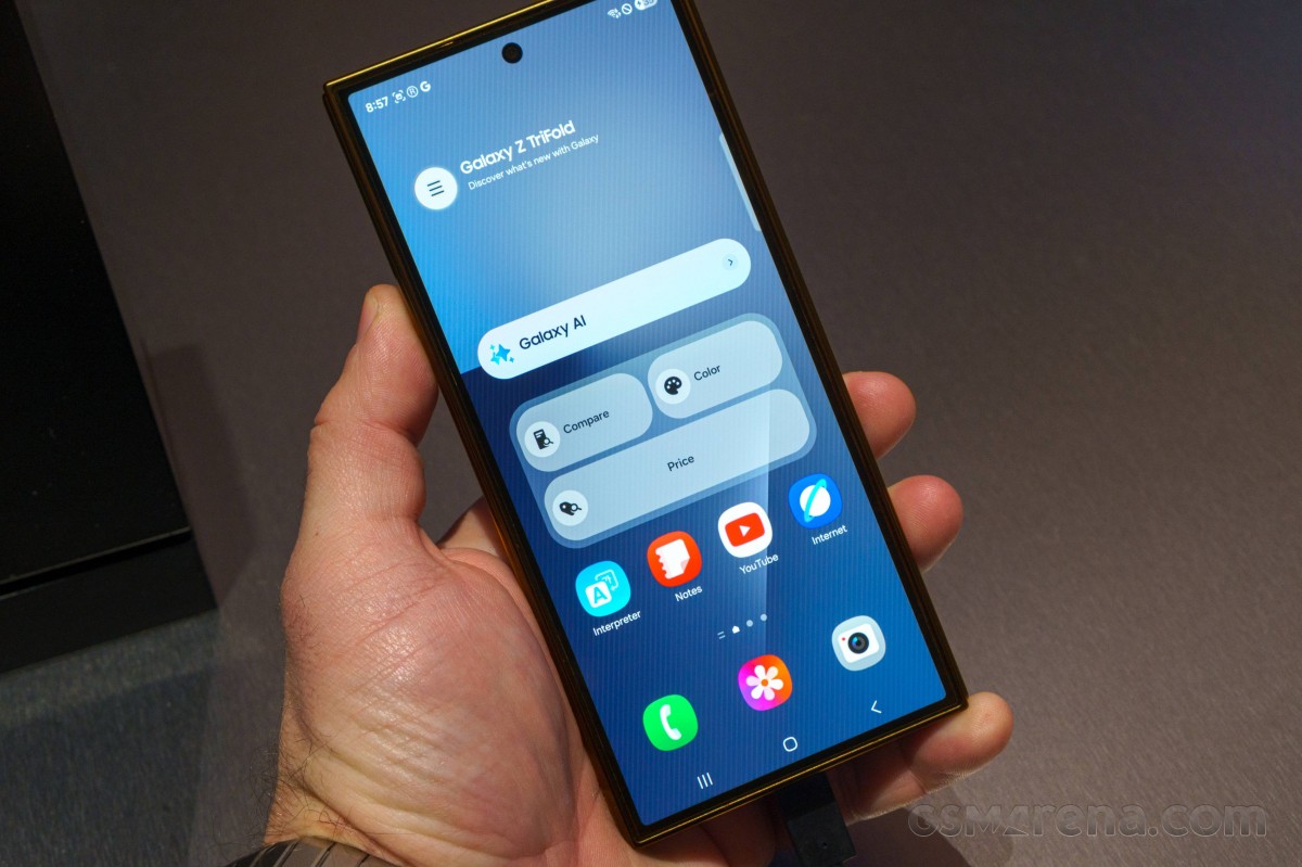 Samsung Galaxy Z Slide tasarımı