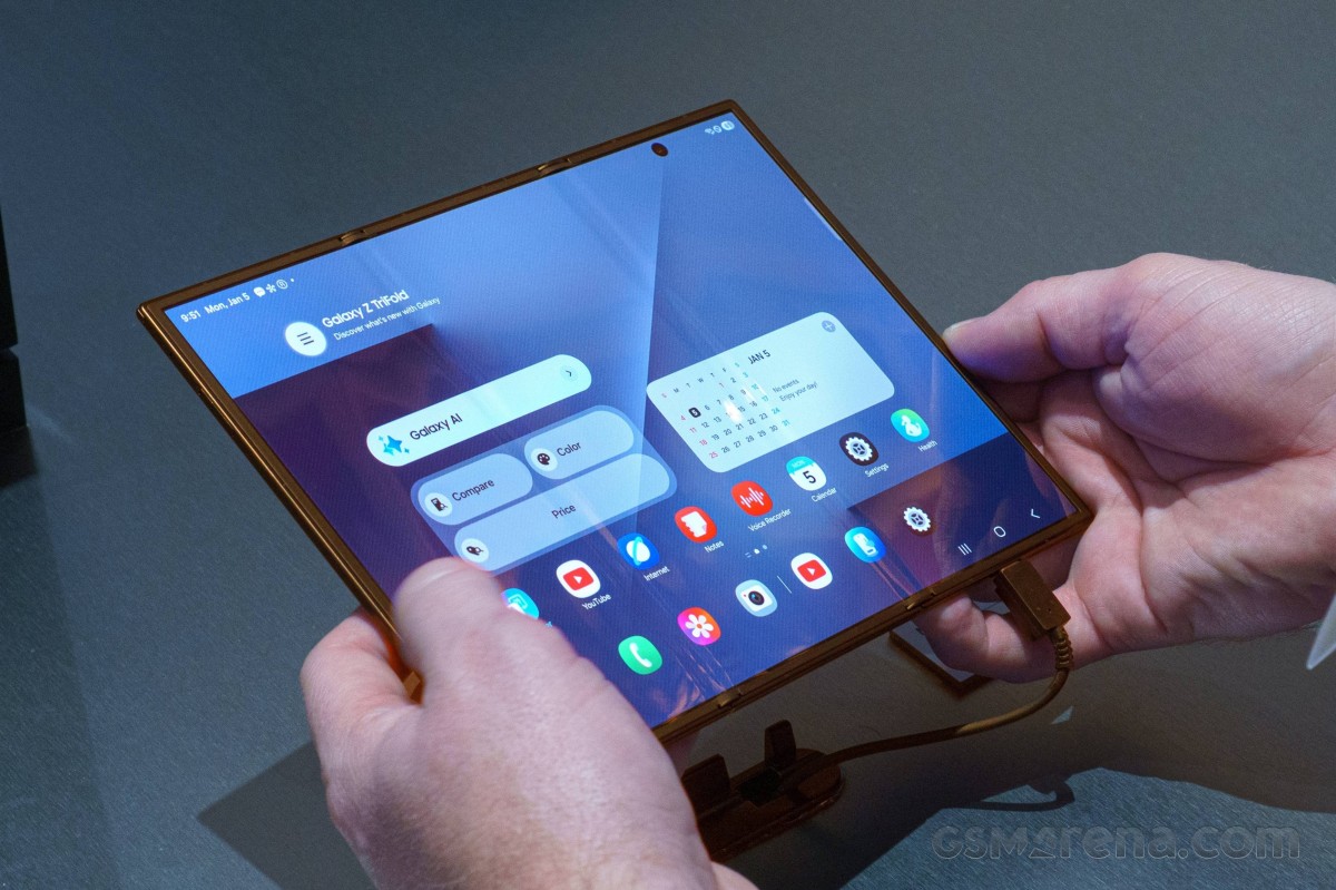 Samsung Galaxy Z TriFold 2 might be thinner than the first TriFold