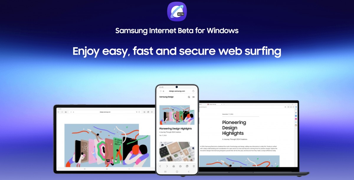 Samsung Tarayıcı çoklu pencere özelliği