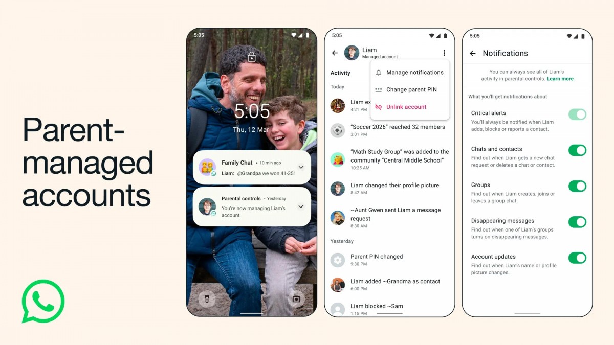 WhatsApp ebeveyn kontrol ayarları