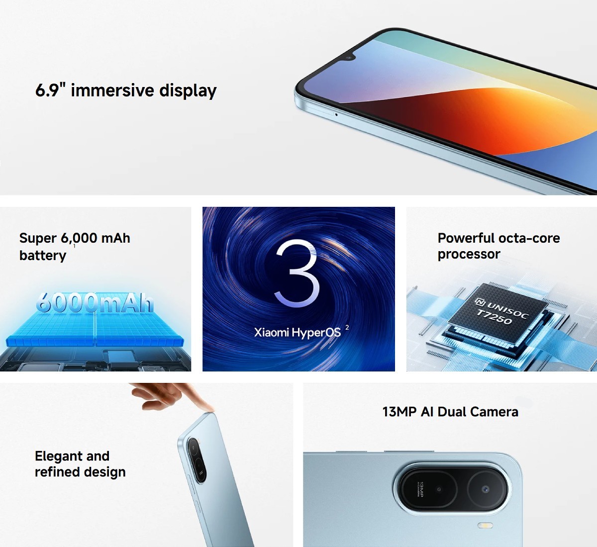 Xiaomi Redmi A7 Pro renk seçenekleri